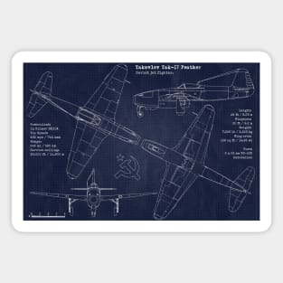 Yak17 Feather Blueprint Magnet